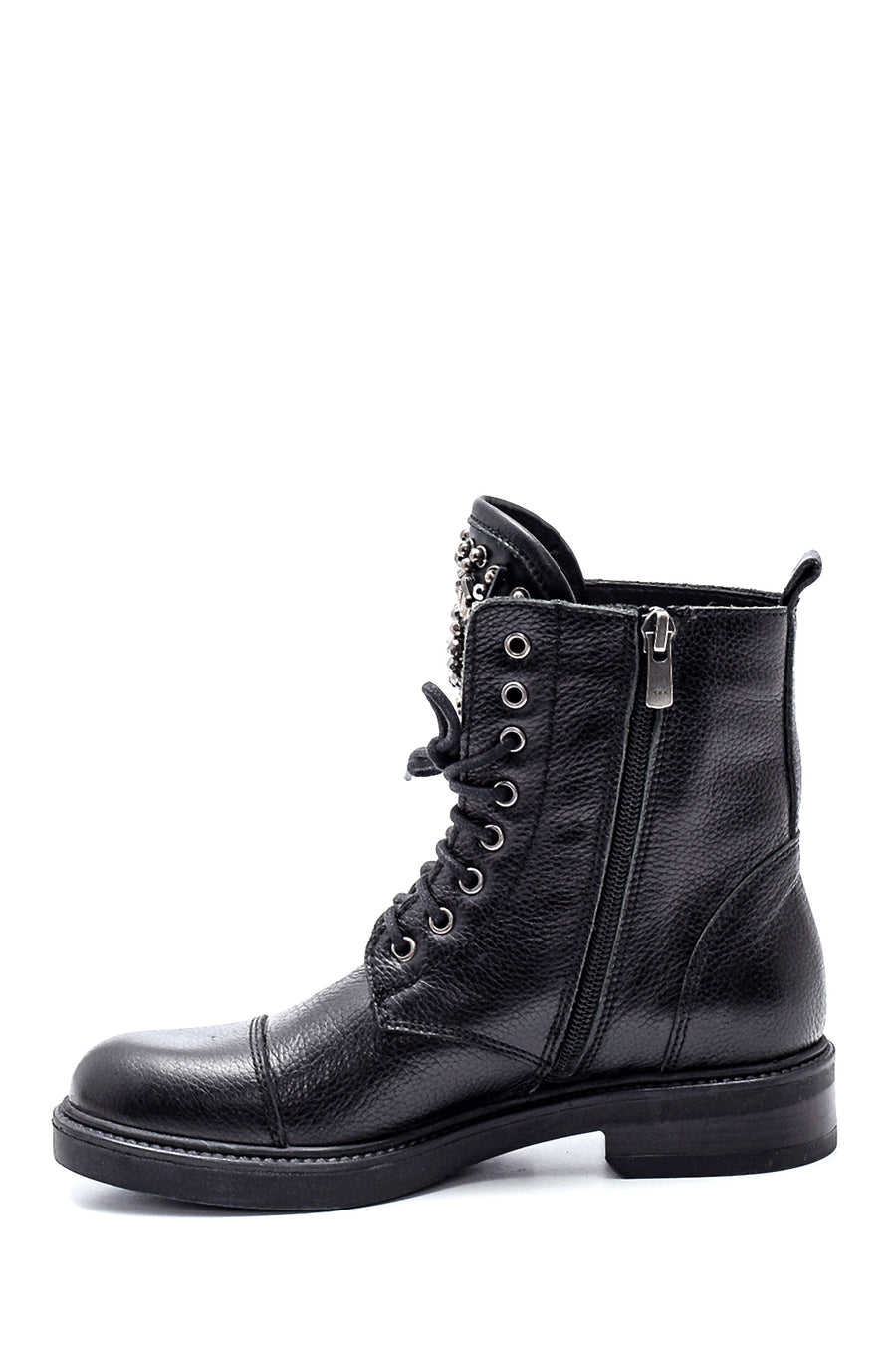 Women's Leather Stone Boots