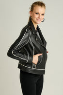 Bianca Women's Black Coat | Derimod