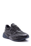 Erkek Yüksek Tabanlı Deri Sneaker | Derimod