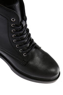 Women's Black Zippered Boots | Derimod