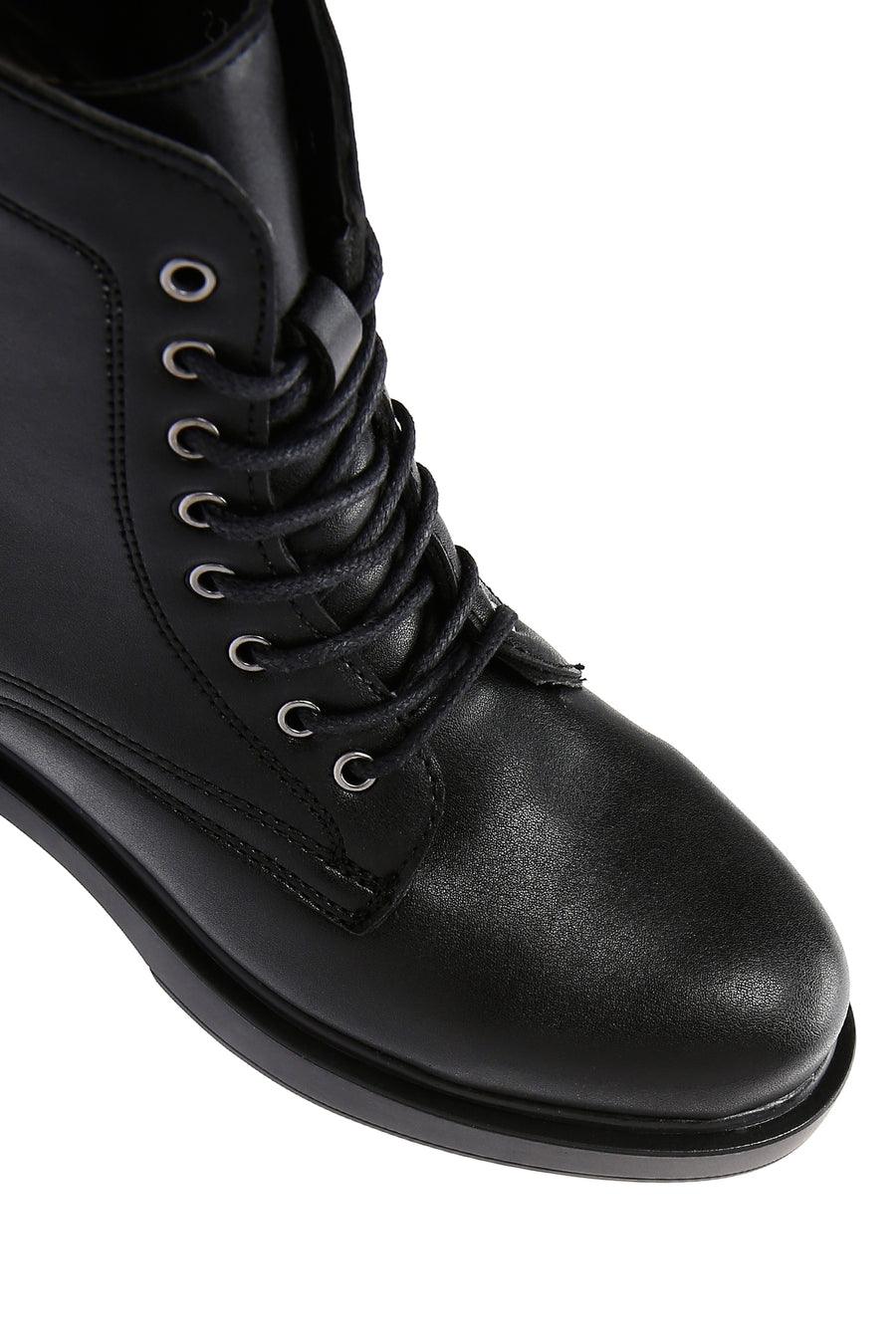 Women's Black Zippered Boots