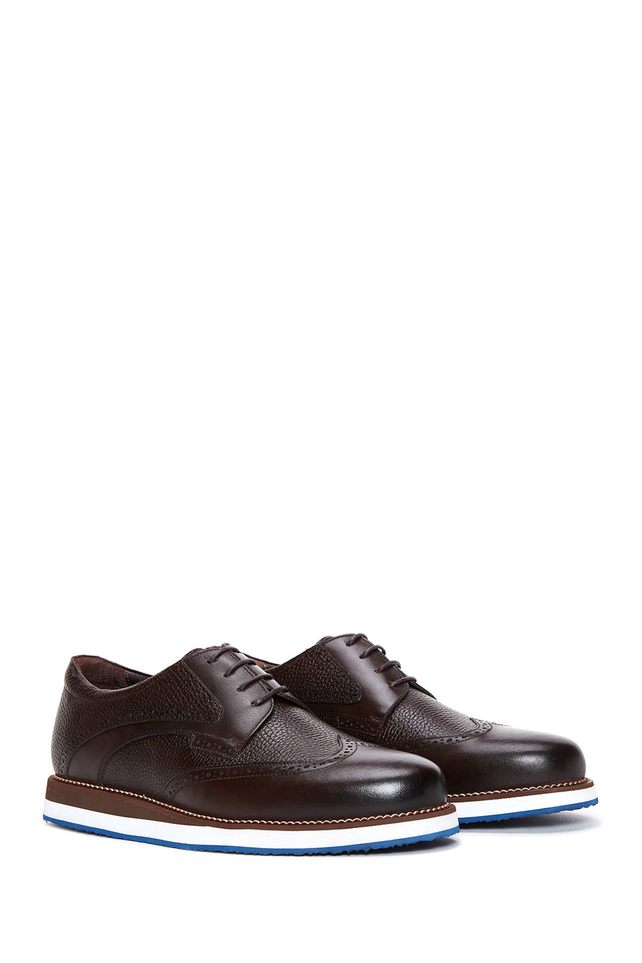 Men's Brown Leather Casual Shoes