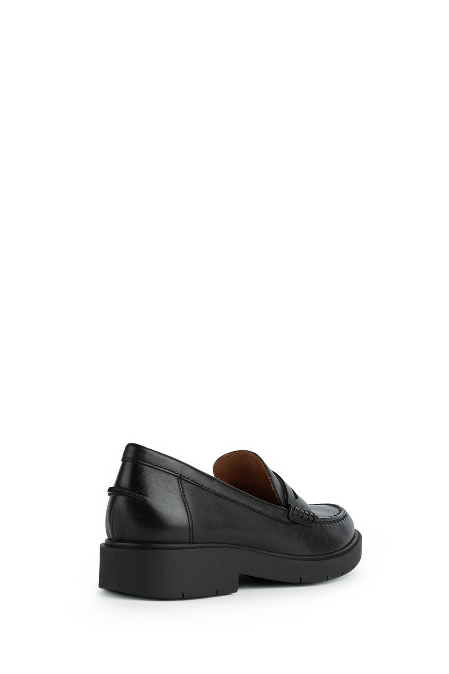 Geox Women Black Spherica Ec1 Masculine Loafer