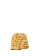 Women's Yellow Long Chain Strap Knitted Crossbody Bag | Derimod