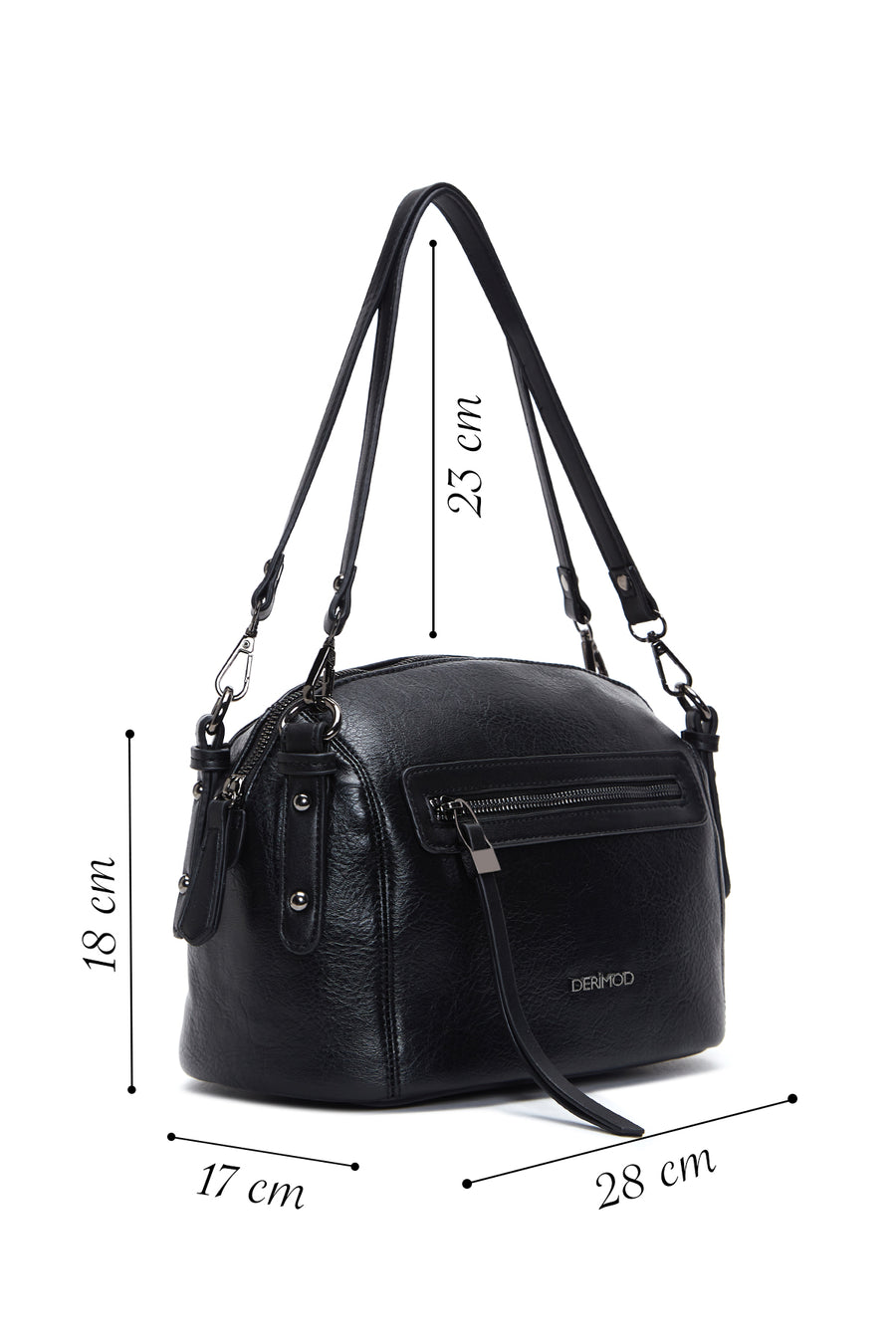 Women's Black Shoulder Bag