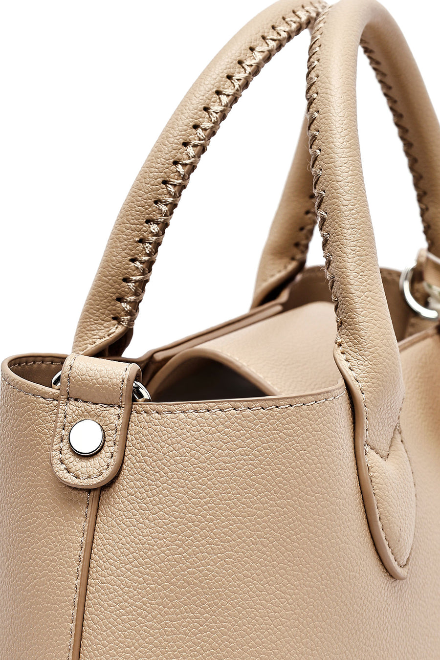 Women's Beige Long Strap Shoulder Bag