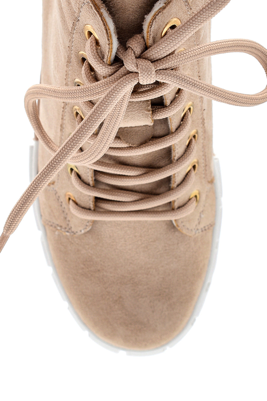 Kadın Süet Boğazlı Sneaker