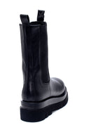 Women's Leather Thick Soled Boots | Derimod
