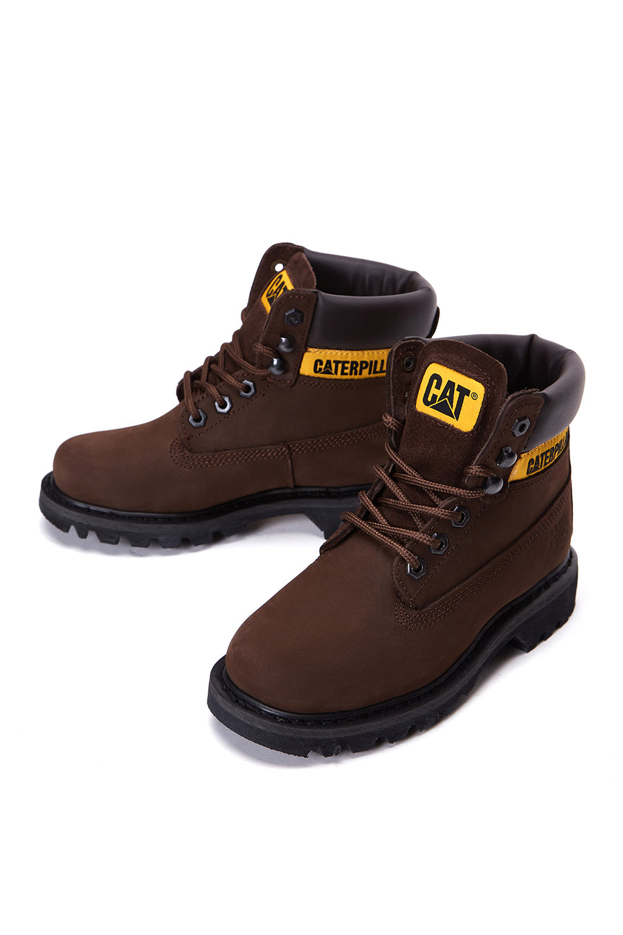 Caterpillar Women's Brown Nubuck Leather Colorado Boots