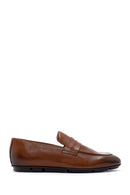 Erkek Taba Deri Loafer | Derimod