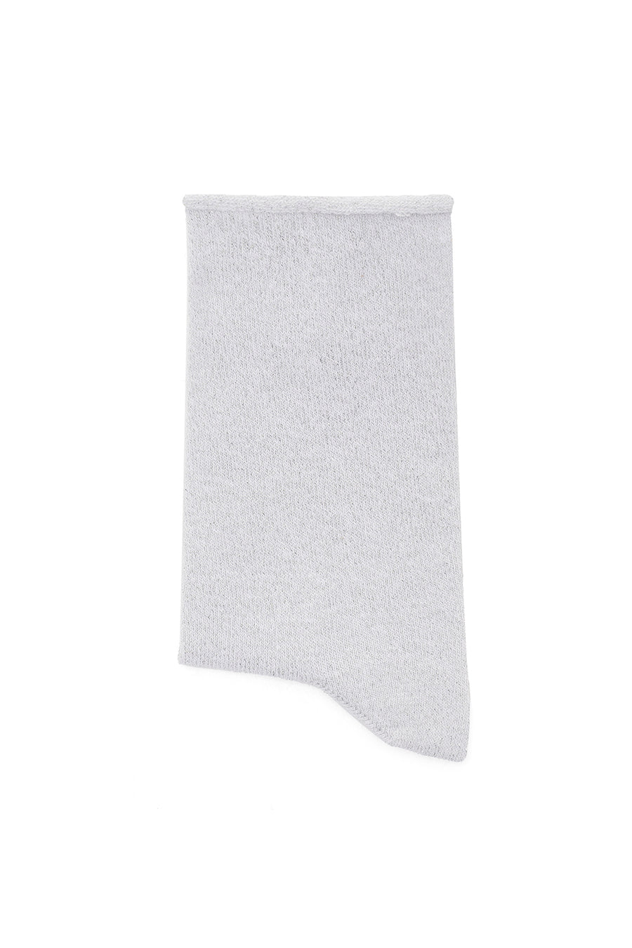 Women's White Glitter Cotton Socks