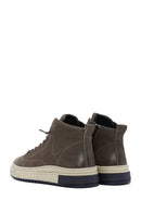 Male Mink Zip Closure Nubuck Leather Sport Boots | Derimod
