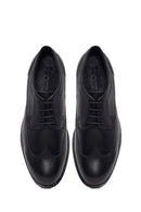 Men's Black Laced Leather Classic Shoes | Derimod