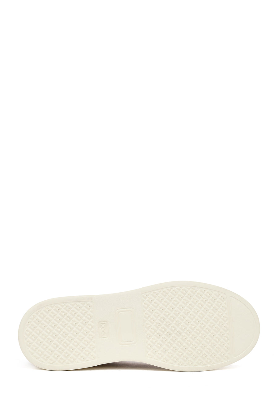 Erkek Bej Bağcıklı Süet Deri Sneaker