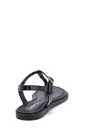 Women's Casual Patent Leather Sandals | Derimod