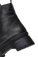 Women's Black Leather Boots | Derimod
