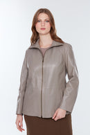 Samantha Women's Mink Coat | Derimod