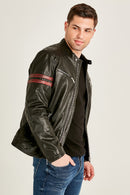 Generation Men's Leather Jacket | Derimod