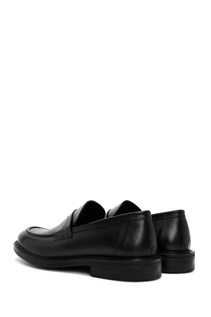
Men's Black Leather Classic Loafer
