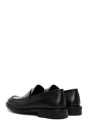 Erkek Siyah Deri Klasik Loafer | Derimod