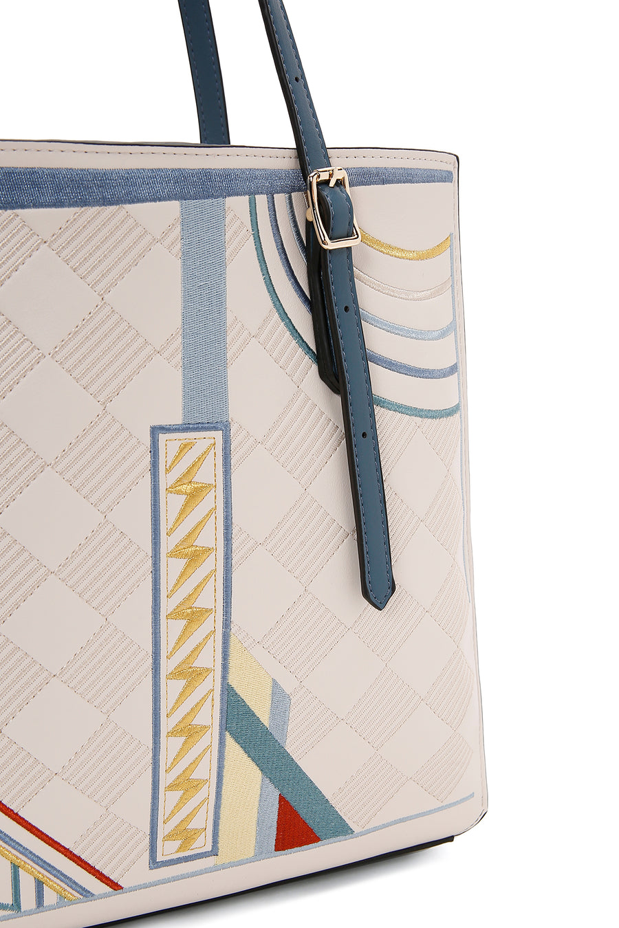 Women's Multicolored Long Strap Printed Shoulder Bag