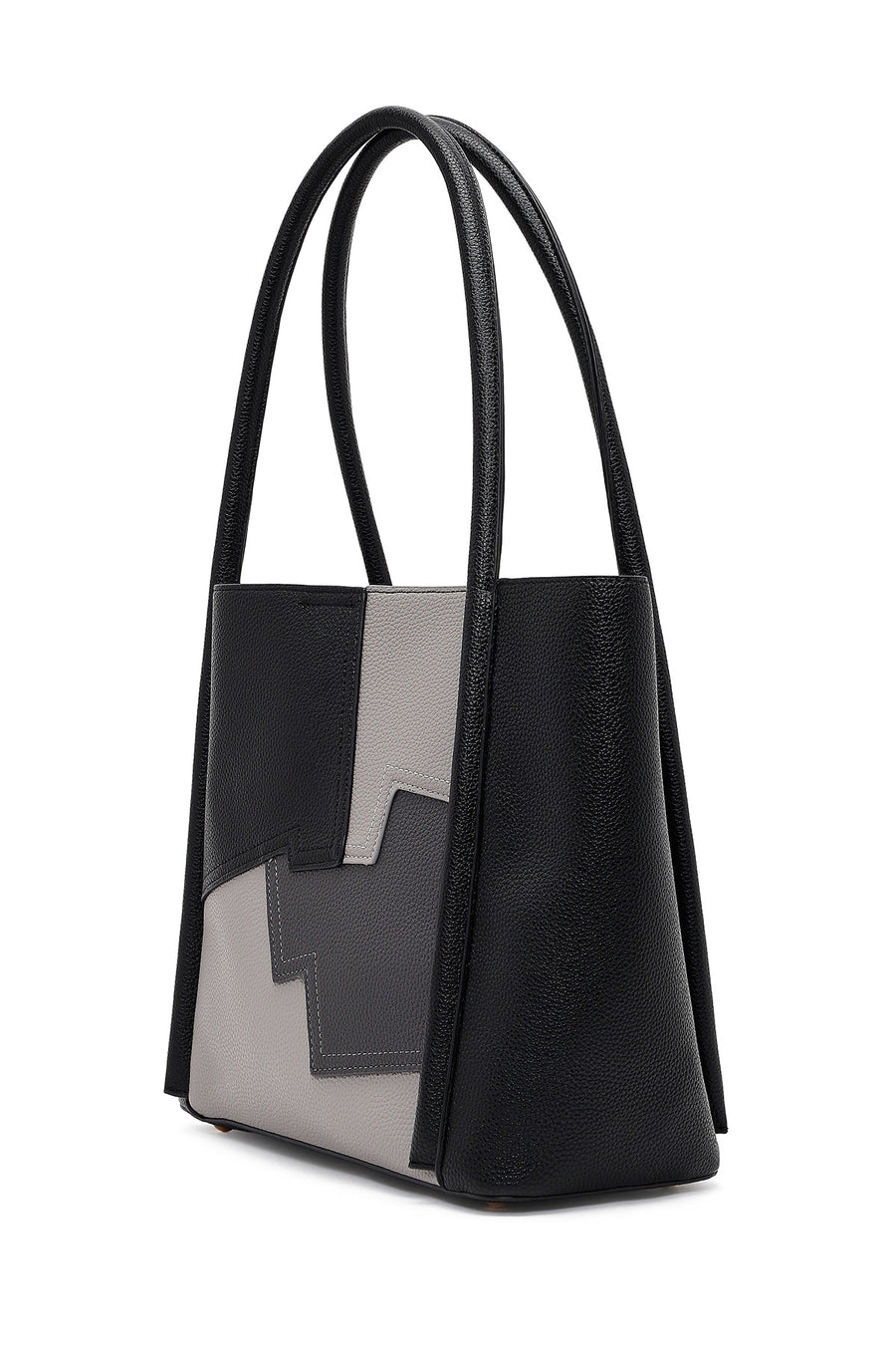 Women's Black Printed Shoulder Bag