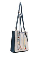 Women's Multicolored Long Strap Printed Shoulder Bag | Derimod