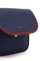 Woman Navy Long-Strap Crossbody Bag | Derimod