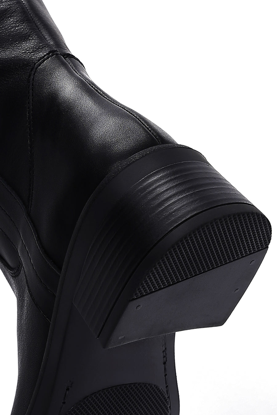Women's Black Leather Boots