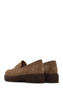 Woman Mink Suede Loafer | Derimod