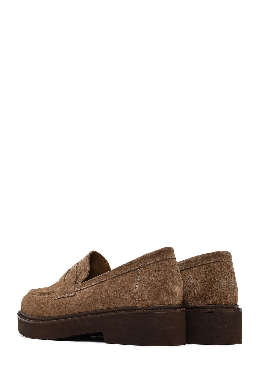 Woman Mink Suede Loafer