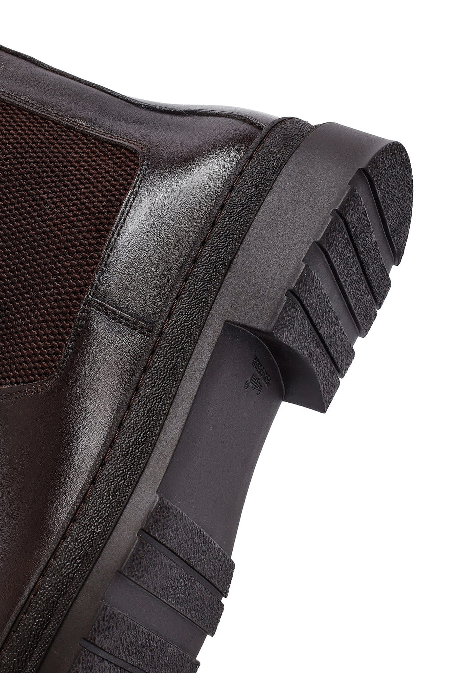 Male Brown Leather Chelsea Boots