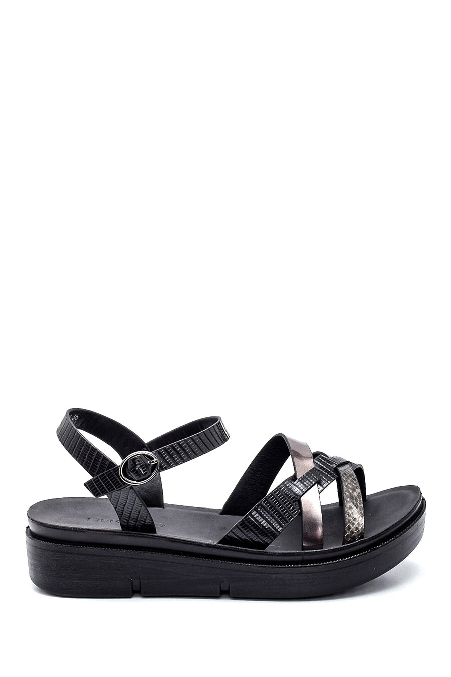 Women's Wedge Heel Casual Sandals 21SFE465214 | Derimod