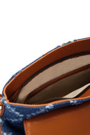 Women's Blue Long Strap Jean Fabric Shoulder Bag | Derimod