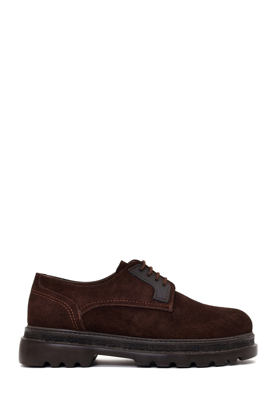 Male Brown Lace-up Suede Casual Shoes WM780012DS | Derimod