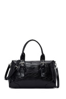 Woman Black Long-Strap Casual Shoulder Bag | Derimod