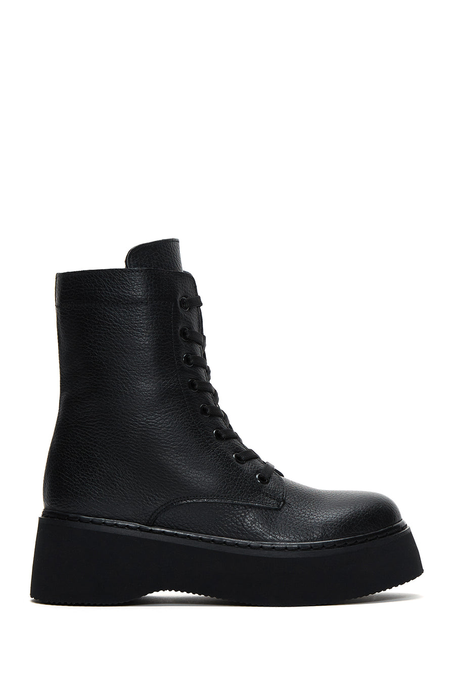 Women's Leather Zippered Casual Boots 22WFD3501FT | Derimod