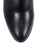 Women's Belt Detailed Leather Boots | Derimod