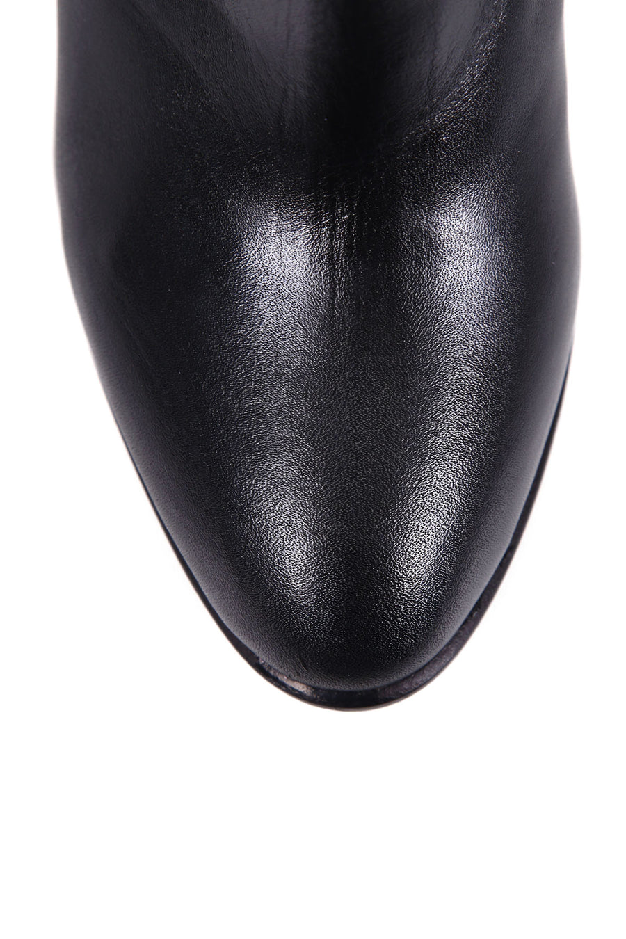 Women's Belt Detailed Leather Boots