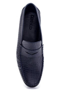 Erkek Deri Baskılı Loafer | Derimod