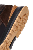 Men's Black Lace-Up Leather Sneaker | Derimod