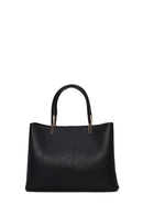 Woman Black Printed Long-Strap Shoulder Bag | Derimod