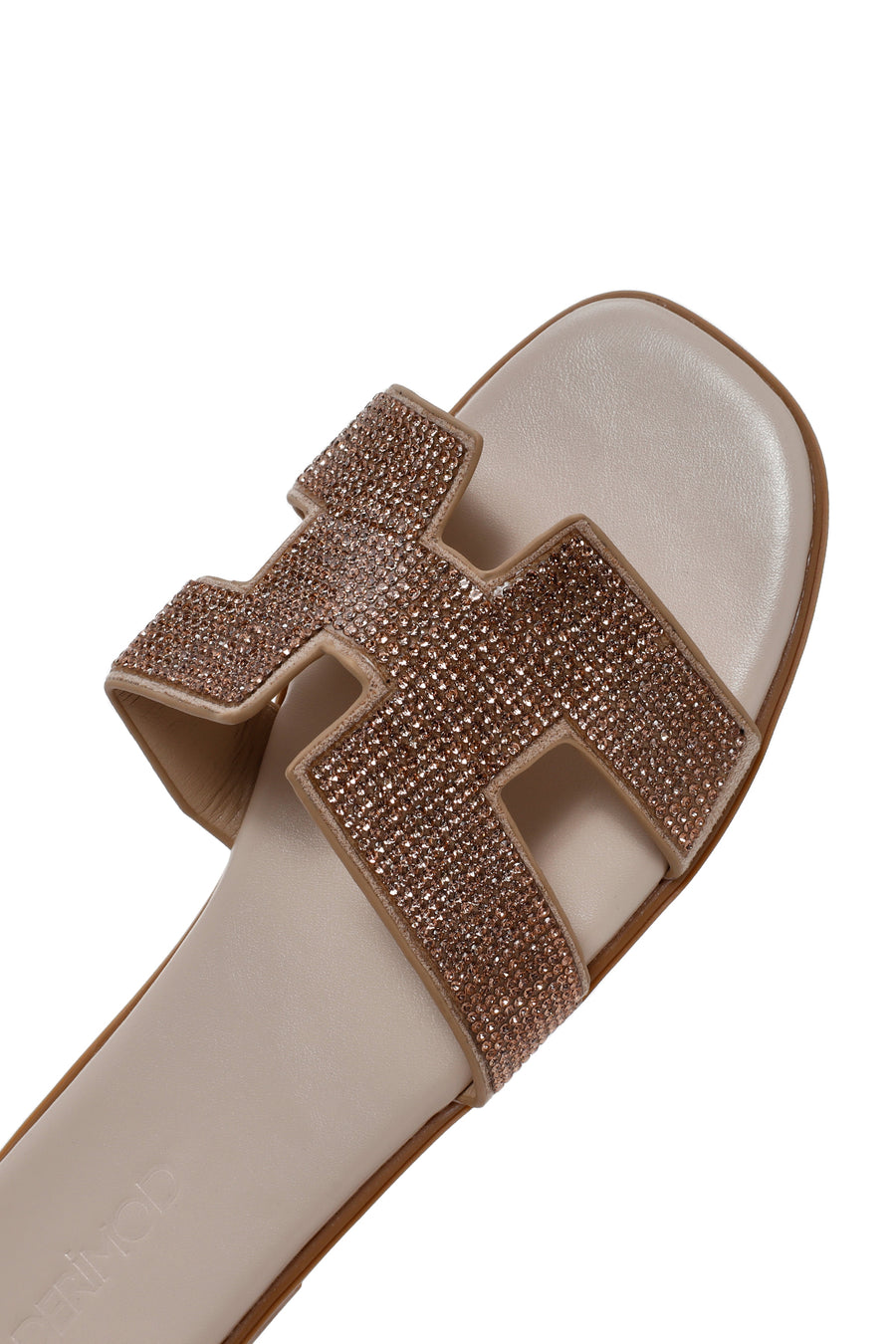 Women's Beige Stone Slippers