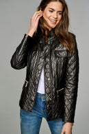 LAURA WOMEN'S LEATHER JACKET | Derimod