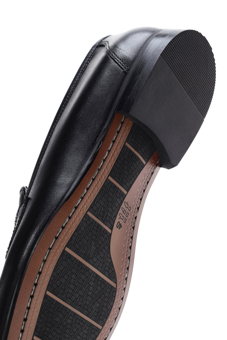 Erkek Siyah Deri Klasik Loafer