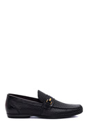Men's Leather Printed Loafer | Derimod