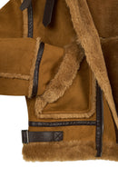 Stokholm Kadın Camel Oversize Teddy Mont | Derimod