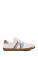 Camper Women's White Pelotas Soller Lace-Up Leather Sneaker | Derimod