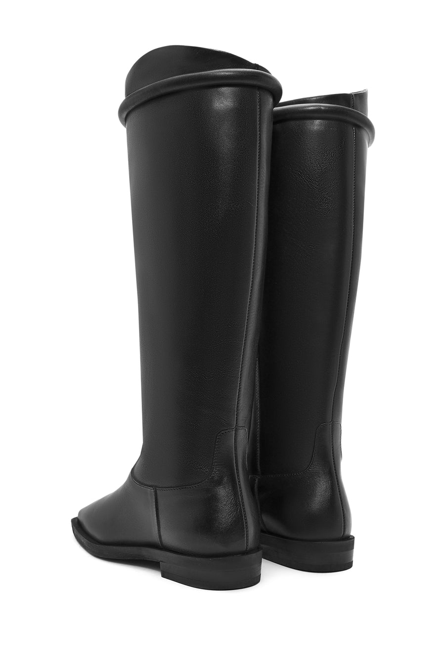 Women's Black Leather Boots