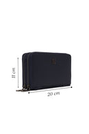 Male Navy Leather Wallet | Derimod